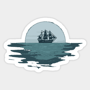 Bosun's Moon Sticker